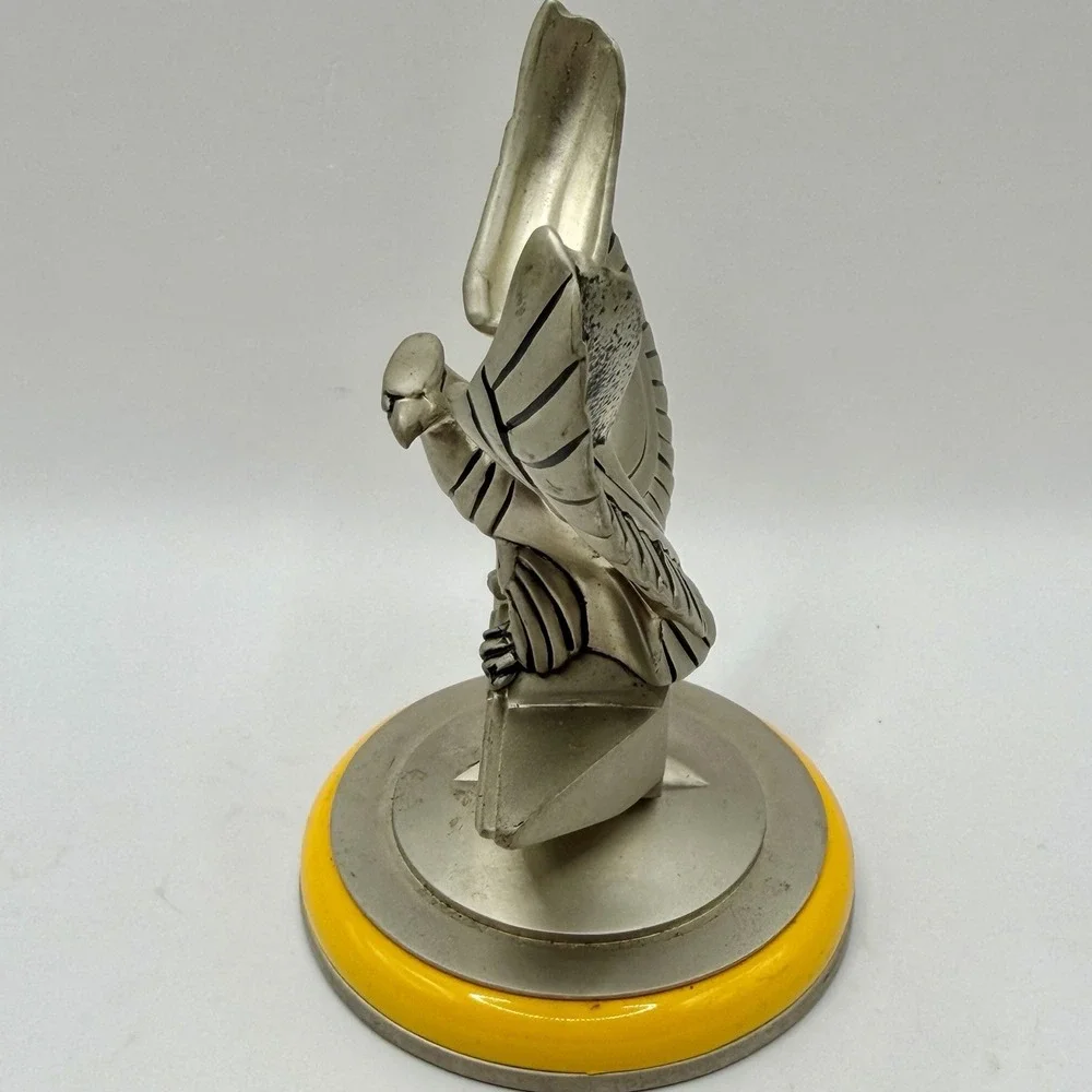 Harley Davidson Franklin Mint Pocket Watch Stand / Paperweight Eagle 3.5 inches